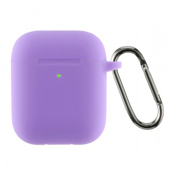 Силіконовий чохол ArmorStandart Ultrathin Silicone Case With Hook для Apple AirPods 2 фіолетовий Силіконовий чохол ArmorStandart Ultrathin Silicone Case With Hook для Apple AirPods 2 фіолетовий