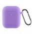 Силіконовий чохол ArmorStandart Ultrathin Silicone Case With Hook для Apple AirPods 2 фіолетовий