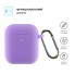 Силіконовий чохол ArmorStandart Ultrathin Silicone Case With Hook для Apple AirPods 2 фіолетовий