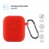 Силіконовий чохол ArmorStandart Ultrathin Silicone Case With Hook для Apple AirPods 2 з карабіном, червоний