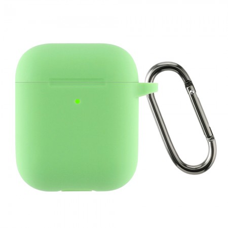 Силіконовий чохол ArmorStandart Ultrathin Silicone Case With Hook для Apple AirPods 2, м'ятний