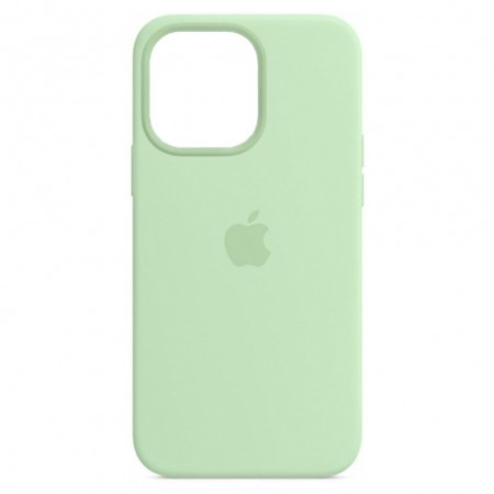 Силиконовый чехол Original Silicone Case для Apple iPhone 13 Pro Max, Pistachio
