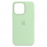 Силиконовый чехол Original Silicone Case для Apple iPhone 13 Pro Max, Pistachio