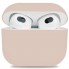 Ультратонкий силіконовий чохол ArmorStandart Ultrathin Silicone Case для Apple AirPods 3, рожевий пісок
