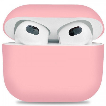 Силіконовий чохол ArmorStandart Ultrathin Silicone Case для Apple AirPods 3, рожевий