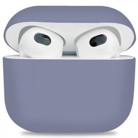 Ультратонкий силіконовий чохол ArmorStandart Ultrathin Silicone Case для Apple AirPods 3, фіолетовий