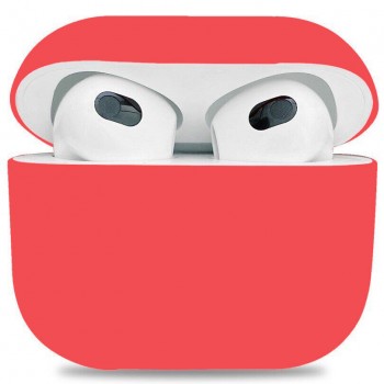 Силіконовий чохол ArmorStandart Ultrathin Silicone Case для кейса Apple AirPods 3 Crimson Силіконовий чохол ArmorStandart Ultrathin Silicone Case для кейса Apple AirPods 3 Crimson