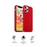 Силиконовый чехол ArmorStandart ICON2 Case для Apple iPhone 12/12 Pro, красный