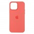 Силіконовий чохол Original Solid Series для Apple iPhone 13 Pro Max, Pink Pomelo (помаранчевий)