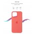 Силіконовий чохол Original Solid Series для Apple iPhone 13 Pro Max, Pink Pomelo (помаранчевий)