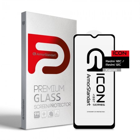 Защитное стекло ArmorStandart Icon для Xiaomi Redmi 12C / 10C, 6.71