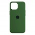 Силиконовый чехол Original Silicone Case для Apple iPhone 14 Pro, Virid Green