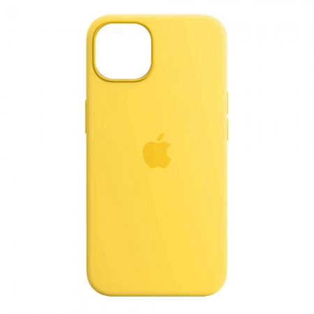 Силиконовый чехол ArmorStandart Original Silicone Case для Apple iPhone 14 Plus Lemon Zest