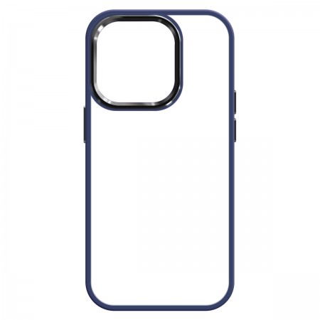 Чохол із прозорою задньою панеллю ArmorStandart Unit для Apple iPhone 14 Pro, Deep Navy