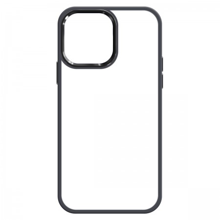 Чехол ArmorStandart Unit с прозрачной задней панелью для Apple iPhone 14 Pro Max, черный