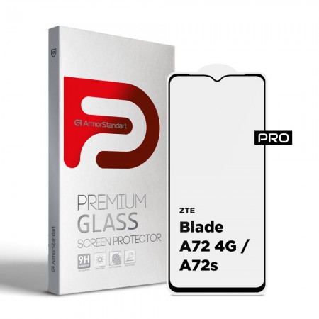 Захисне скло ArmorStandart Pro для ZTE Blade A72 4G / A72s, 6.75