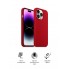Силиконовый чехол ArmorStandart ICON2 Case для Apple iPhone 14 Pro Max, красный