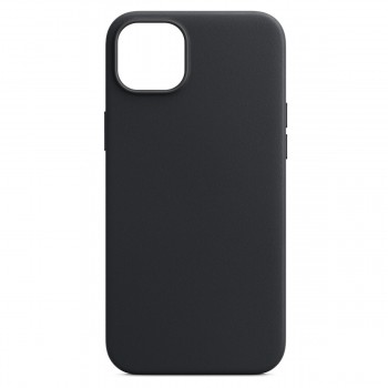 Чехол-накладка из искусственной кожи ArmorStandart FAKE Leather Case для Apple iPhone 14 Plus, чёрный
