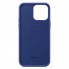 Чехол ArmorStandart FAKE Leather Case из искусственной кожи для Apple iPhone 14 Pro Max, синий (Wisteria)