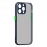 Чохол ArmorStandart Frosted Matte з матовою задньою стінкою для Apple iPhone 14 Pro Max, синій (Navy Blue)