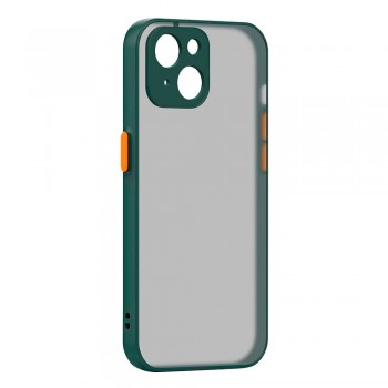 Чехол-накладка матовый ArmorStandart Frosted Matte для Apple iPhone 14 Plus Dark Green