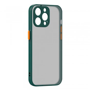 Чехол-накладка ArmorStandart Frosted Matte для Apple iPhone 14 Pro Max, Dark Green (зелёный)