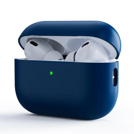 Силиконовый чехол для наушников Apple Airpods Pro 2 ArmorStandart Silicone Case, тёмно-синий (Midnight Blue)