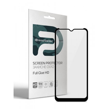 Захисне скло ArmorStandart Full Glue HD для Xiaomi Redmi A1 / A1+ / Poco C50 6.52