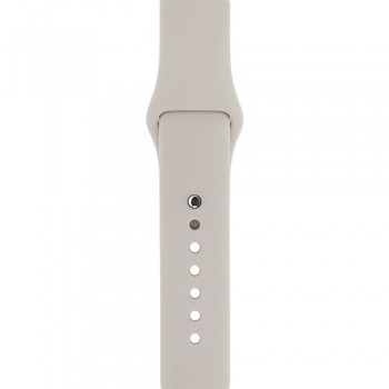 Ремінець силіконовий ArmorStandart Sport Band (3 Straps) для Apple Watch 42 (Series 12-10) / 41 / 40 / 38, бежевий Ремінець силіконовий ArmorStandart Sport Band (3 Straps) для Apple Watch 42 (Series 12-10) / 41 / 40 / 38, бежевий