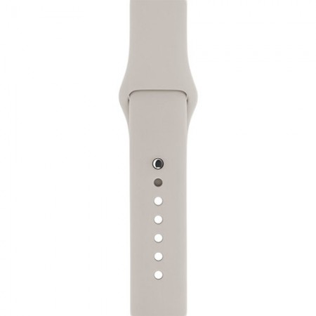 Ремешок силиконовый ArmorStandart Sport Band (3 Straps) для Apple Watch 42 (Series 12-10) / 41 / 40 / 38, бежевый