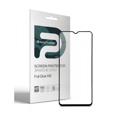 Защитное стекло ArmorStandart Full Glue HD для Tecno POP 4 Pro (BC3), 6.52