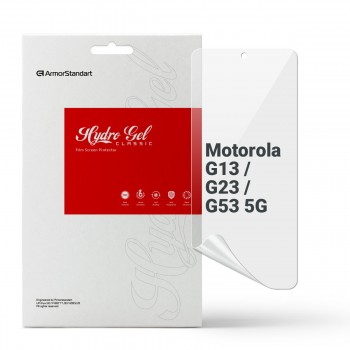 Гідрогелева плівка ArmorStandart для Motorola G13 / G23 / G53 5G, діагональ 6.5 Гідрогелева плівка ArmorStandart для Motorola G13 / G23 / G53 5G, діагональ 6.5