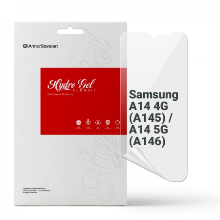 Гідрогелева плівка ArmorStandart для Samsung A14 4G (A145) / A14 5G (A146), діагональ 6.6