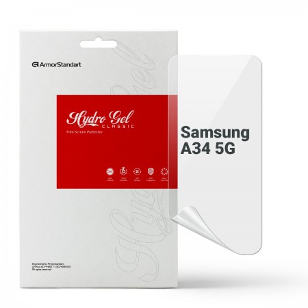Гідрогелева плівка ArmorStandart для Samsung A34 5G (A346), діагональ 6.6
