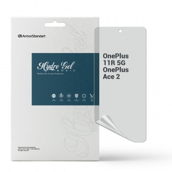 Гідрогелева плівка ArmorStandart матова для OnePlus 11R 5G / Ace 2, діагональ 6.74 Гідрогелева плівка ArmorStandart матова для OnePlus 11R 5G / Ace 2, діагональ 6.74