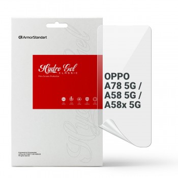 Гідрогелева плівка ArmorStandart для OPPO A78 5G / A58 5G / A58x 5G, діагональ 6.56
