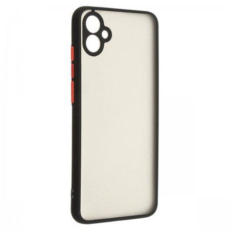 Чехол-накладка ArmorStandart Frosted Matte для Samsung A04e / M04 / F04, Black (черный)