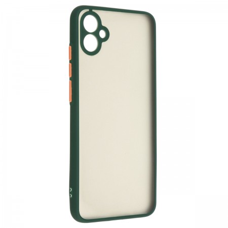 Чехол-накладка ArmorStandart Frosted Matte для Samsung A04e / M04 / F04, Dark Green (зеленый)