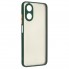 Чохол-накладка ArmorStandart Frosted Matte для OPPO A17 4G/A17k 4G, Dark Green (зелений)
