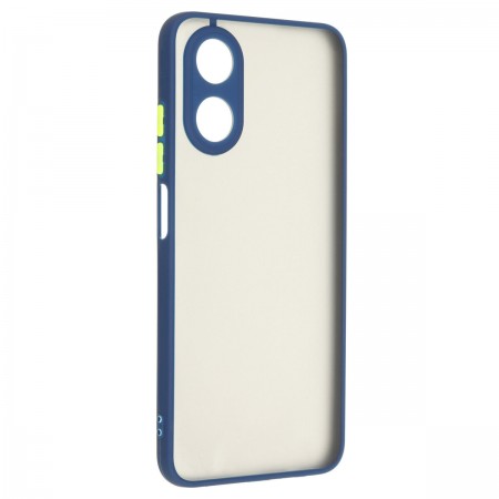 Чохол-накладка ArmorStandart Frosted Matte для OPPO A17 4G/A17k 4G, Navy Blue (синій)