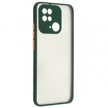 Чехол ArmorStandart Frosted Matte для Xiaomi Redmi 10C Dark Green