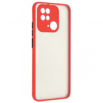 Чехол-накладка ArmorStandart Frosted Matte для Xiaomi Redmi 10C, Red
