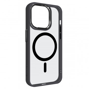 Чохол MagSafe з прозорою задньою панеллю ArmorStandart Unit MagSafe для Apple iPhone 13 Pro, Black