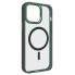 Чехол-накладка ArmorStandart Unit MagSafe для Apple iPhone 13 Pro Max, Dark Green (зелёный)