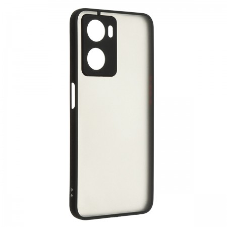 Чохол-накладка ArmorStandart Frosted Matte для OPPO A57s 4G/A57 4G/A57e 4G/A77 4G/A77s 4G, Black (чорний)