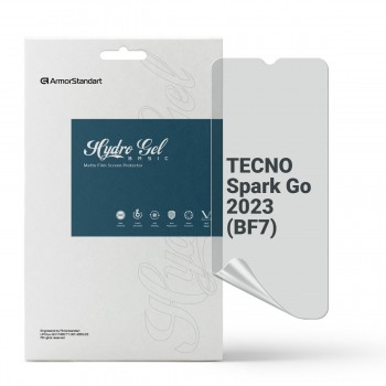 Гідрогелева плівка ArmorStandart матова для Tecno Spark Go 2023 (BF7), діагональ 6.6