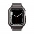 Чохол-ремінець Spigen Metal Fit Pro для Apple Watch 45mm, Graphite