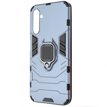 Чехол-накладка с кольцом ArmorStandart DEF27 case для Samsung A14 4G / A14 5G, синий