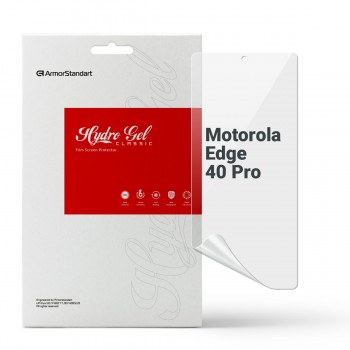 Гідрогелева плівка ArmorStandart для Motorola Edge 40 Pro, діагональ 6.67 Гідрогелева плівка ArmorStandart для Motorola Edge 40 Pro, діагональ 6.67