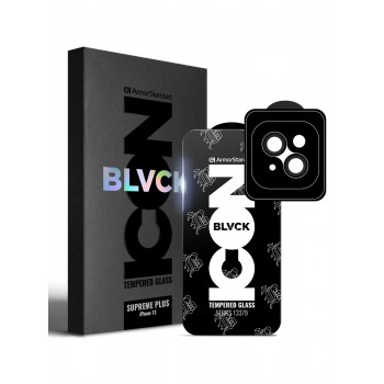 Защитное стекло ArmorStandart Supreme Plus Black Icon для Apple iPhone 13, 6.1 Защитное стекло ArmorStandart Supreme Plus Black Icon для Apple iPhone 13, 6.1